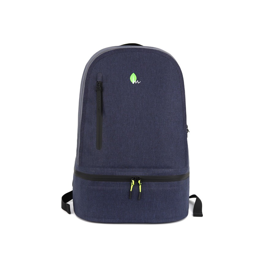 Denim Dark Blue Double Layer Waterproof Backpack Denim Dark Blue Double Layer Waterproof Backpack